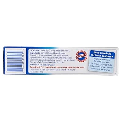 Secure Denture Adhsv,Sens