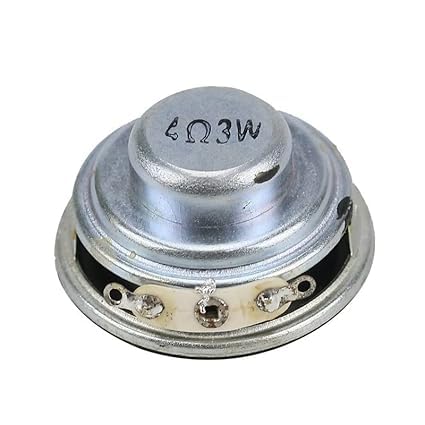 Image of Erh India 1 Pc 1.5 inch Speaker 40 mm Diameter 4 Ohm 3W for DIY Bluetooth Speaker, Electronic Projects etc.