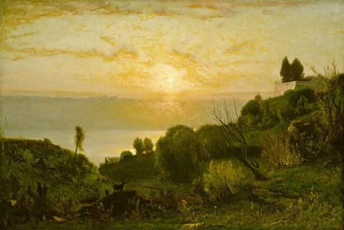 Peinture sur toile George Inness impression d'art haut de gamme 60x90cm
