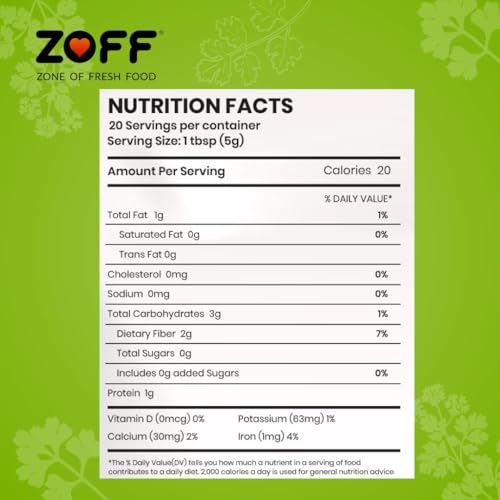Image of Zoff Coriander Powder with natural oils | Dhania Powder, Perfect for Curries, Soups, Sauces, and Marinades | Rich in Nutrients & Antioxidants | Dhaniya Powder 200gms (4 * 200g) (Pack of 3)
