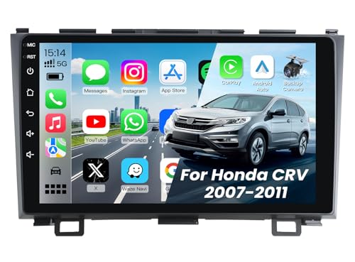 Car Radio Stereo for Honda CRV 2007-2011: Upgrade 4G+32G 5GWiFi 9