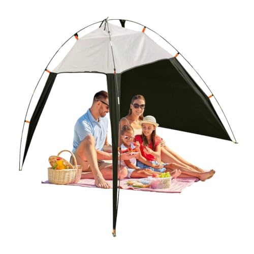 Toldo Para- Tienda de cobertizo de playa al aire libre de 200 cm, estructura de cubierta de pesca portátil, toldo duradero resistente a la intemperie | Protección de Picnic de Porche de Patio d'ar