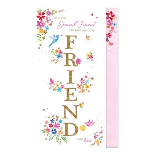 To A Special Friend Birthday Card ~ Lovely Words