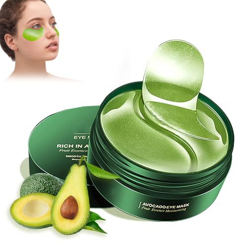 #VerdientProvisionen<br>60 PCS Augenpads Eye Pads Eye Patches Gegen Augenringe Kollagen Augenpads Gegen Augenringe Mit Aloe Vera Hyaluronsäure Augenmaske Anti Aging Entfernen Taschen (Grün25050909)