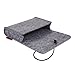 ProCase Felt Storage Case Bag Accessories Organizer for MacBook Laptop Mouse Power Adapter Cables Computer Electronics Cellphone Accessories Charger SSD HHD -Silver Grey