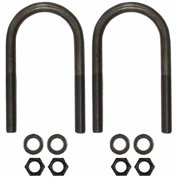 Replacement for Western Star HD 4700SF Year 2015 Round U Bolt KIT .7516 X 4 X 8.375 INCH Grade 8 by Technical Precision