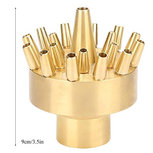 Fdit FDITA6TOMNF8PR Pond Fountain Head, Garden Water Fountain Spray Nozzle Sprinkler Head Female Thread 1In thumb #1
