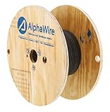 Alpha Wire RG59B/U Koaxialkabel, Verlegekabel, 75 Ω, 30m, Aussen ø 6.15mm, Schwarz, Packung a 30 Meter