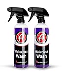 Adam's Polishes Waterless Wash (2-Pack) - Car Cleaning Car Wash Spray for Car Detailing | Safe Ultra Slick Lubricating Formula for Car, Boat, Motorcycle, RV | No Garden Hose, Foam Cannon Needed