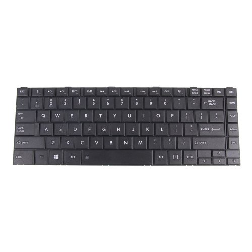 Olymstore NEW Practical Replacement Us Laptop Keyboard for Toshiba L800 C800 L805 L830 C800D L840 L845 Black