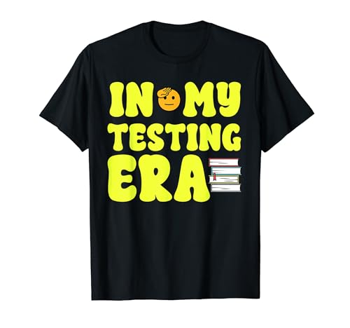 Groovy In My Testing Era Testing Day Lehrertesttag T-Shirt