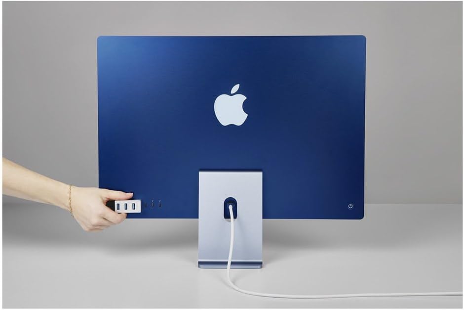 LMP USB-C Tiny Hub - 3-Port USB-A Hub for iMac 24 Inch M1 (2021)
