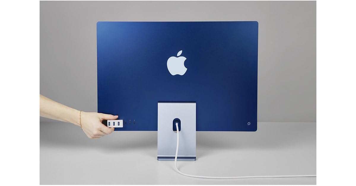 LMP USB-C Tiny Hub - 3-portowy USB-A Hub do iMac 24" M1 (2021)