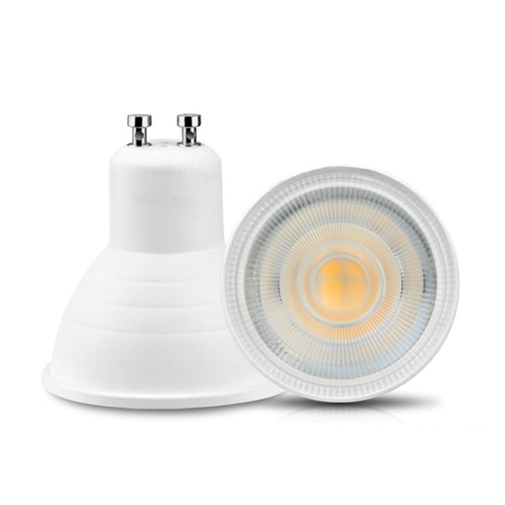 Fengyan, Pack de 20, lampe de projecteur LED E27/E14/GU10/MR16 6W AC220V 2835SMD ampoules d'éclairage intérieur LED(Cold White,MR16 6W)
