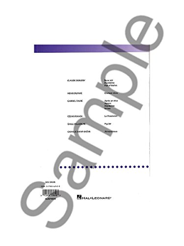 Favorite French Art Songs - Volume 1 Book/Online Audio - Image 3