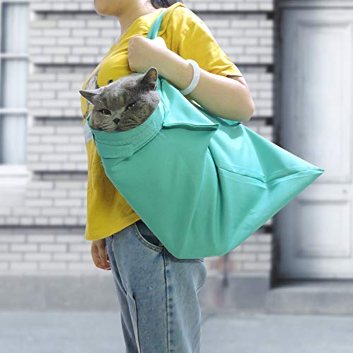 VILLCASE Transportadora de CÃ£es Estilingue MÃ£os Livres Pet Transportadora Oxford Tecido Filhote de