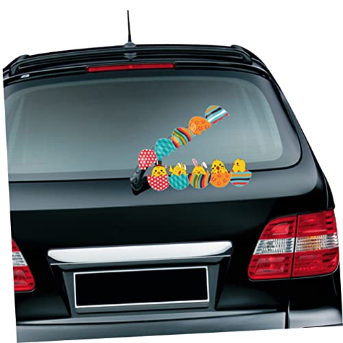Amosfun Adesivos Para Limpador De Para-Brisa De Carro Decalques De Limpador De Carro Adesivos De Lim