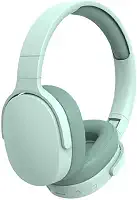 Fone de Ouvido Bluetooth 5.3, Sem Fio, Headphone, Cancelamento de Ruído, Bateria de Longa Duração, Confortável, Entrada P2 e cartão de memória. (Verde Oliva)