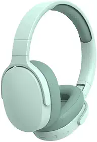 Fone de Ouvido Bluetooth 5.3, Sem Fio, Headphone, Cancelamento de Ruído, Bateria de Longa Duração, Confortável, Entrada P2 e cartão de memória. (Verde Oliva)