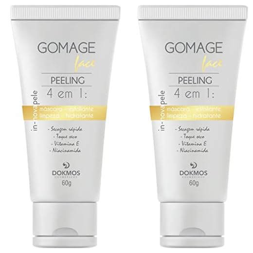 Kit 2 Clareador Facial 4 Em 1 Hidrata Limpa Esfolia Mascara