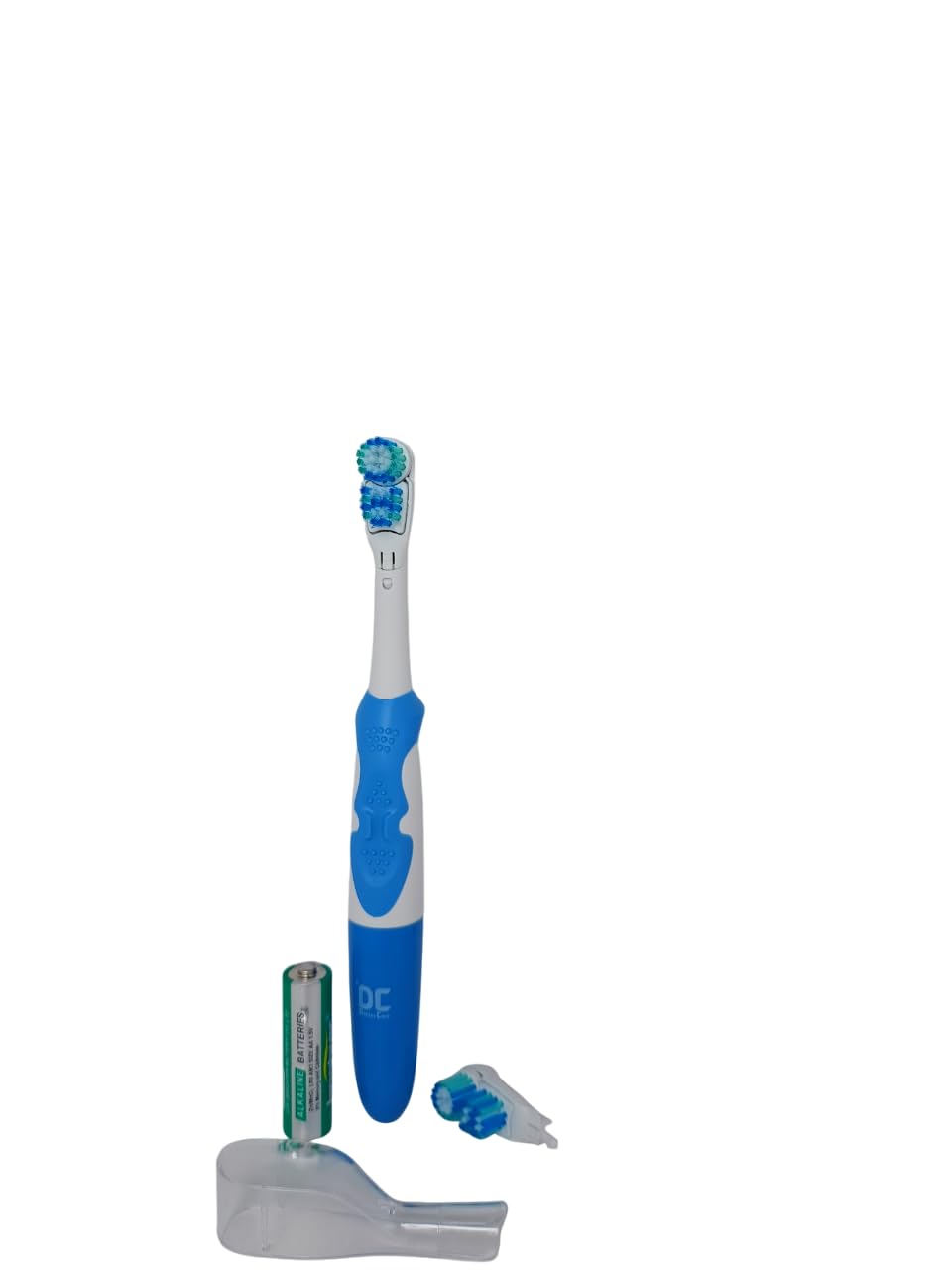 Dentes Care Dual Action(Rotation+Vibration) ELECTRIC TOOTHBRUSH | color-SKY BLUE | ADULT