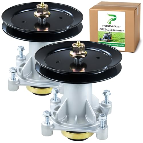 POSEAGLE 2 Pack 587819701 Spindle Assembly Kit for Craftsman 42 46 Decks