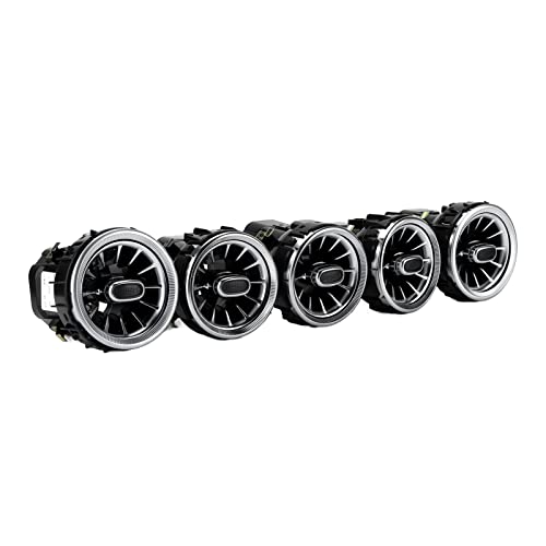 Amazon | 5 個 3 色フロント LED タービンエアベントアンビエント