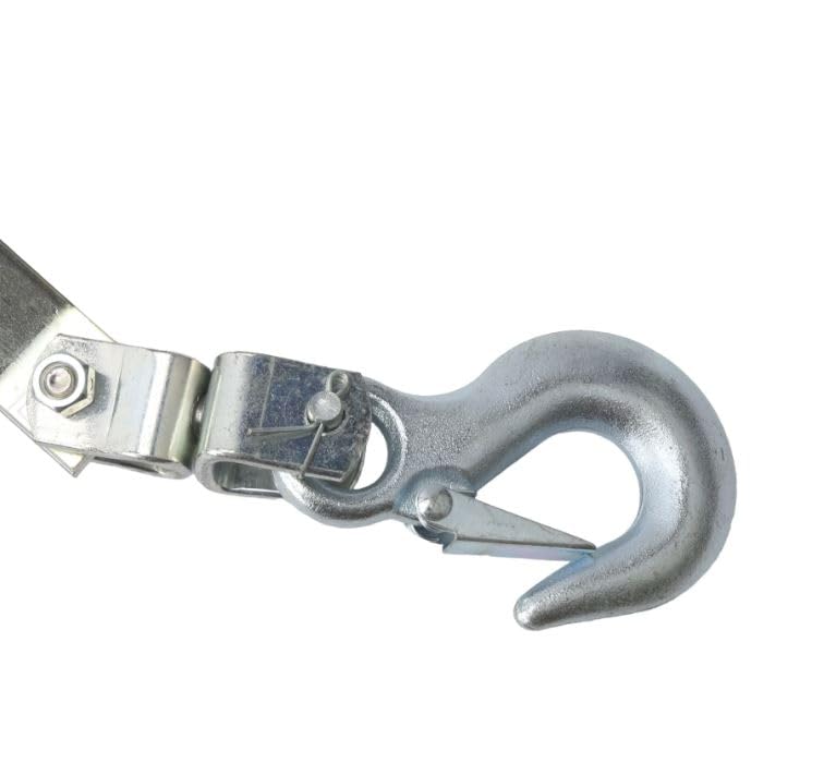 Chain Link Fence 6-Foot Power Pull Fence Stretcher Tool (2 Ton Pull Capacity with 3/16" Cable)