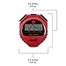 Marathon Adanac 4000 Digital Stopwatch Timer, Red - High Precision Accuracy to 1/100th Seconds - Water, Dust & Shock Resistant - 46” Lanyard Included