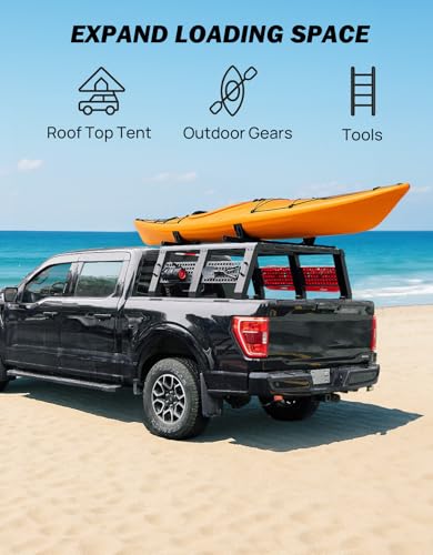 JOYTUTUS Full Size Truck Bed Rack