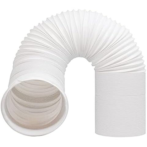 Portable Air Conditioner Hose -AC Hose YOUHO with 5.9" Diameter, Clockwise Thread & Length up to 80" -Exhaust Hose for Portable Air Conditioner Vent Compatible with Delonghi & LG Air Conditioner Parts Cover
