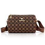 trendy pillow style women sling bag pu leather crossbody bag for girls