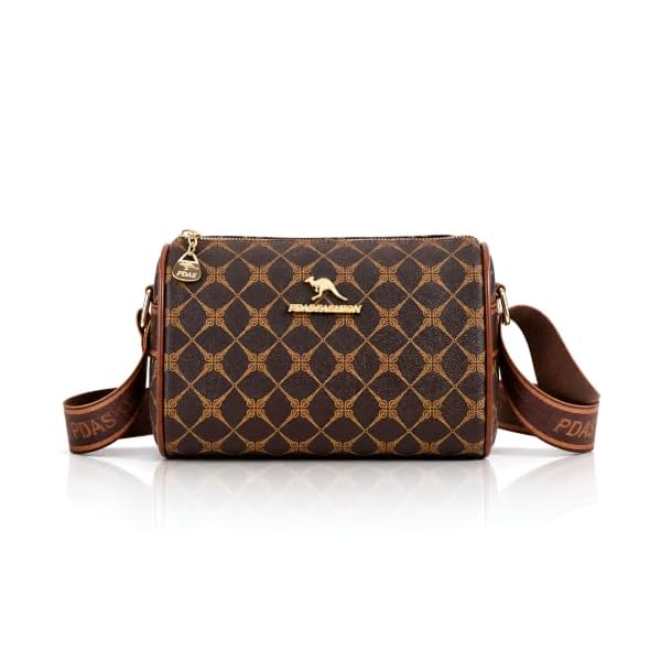 trendy pillow style women sling bag pu leather crossbody bag for girls