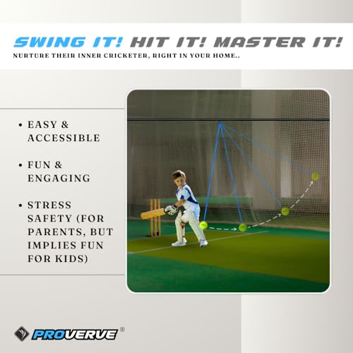 Image of Cricket Tennis Hanging Practice Ball with Jar Heavy for Match Practice & Training, Hanging Cricket Ball for Indoor /Outdoor Knocking, Pack of 3 (Green)