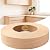 Edge Supply Brand Maple 7/8 inch X 25 ft Roll Preglued, Wood Veneer Edge Banding, Iron on with Hot Melt Adhesive, Flexible Wood Tape Sanded to Perfection. Easy Application Wood Edging.