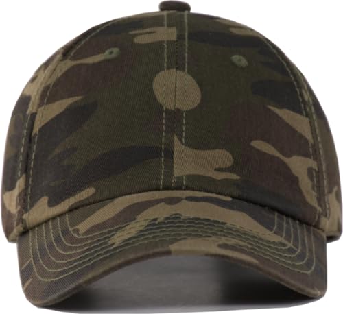 Image of TSSGBL Vintage Cotton Washed Baseball Cap S to XXL Unstructured Low Profile Adjustable Distressed Dad Hat for Men Women