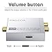 PROZOR 192k Digital to Analog Converter DAC Supports Volume Control,Optical to RCA Converter, Digital Coaxial SPDIF Toslink to Analog Stereo LR RCA 3.5mm Jack Audio Adapter