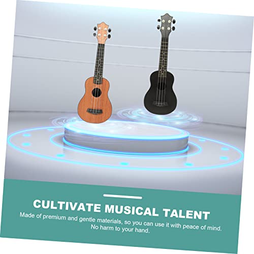 PRETYZOOM Ukulele De Quatro Cordas Para Adultos Acústicos Para Adultos Soprano Ukulele Iniciante Uku