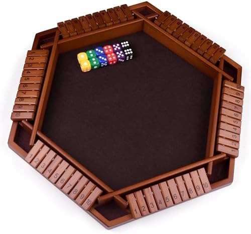 🔢 Havnidy Shut The Box - Juego de Mesa