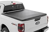 Rough Country Soft Roll Up Truck Bed Tonneau Cover for Ford Ranger (2024-2025) - Fits 5' (60') Bed, Weather-Resistant, Roll Up Bed Cover