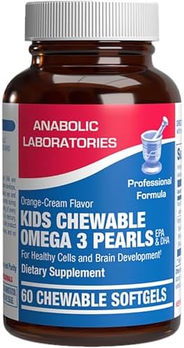 Omega 3 Fish Oil for Kids – Clinical Formula Kids Fish Oil Gummies with Omega 3 EPA DHA for Children’s Eye Brain Hear & Overall Developmental Support – No Artificial Flavors or Colors – 30 Day Supply