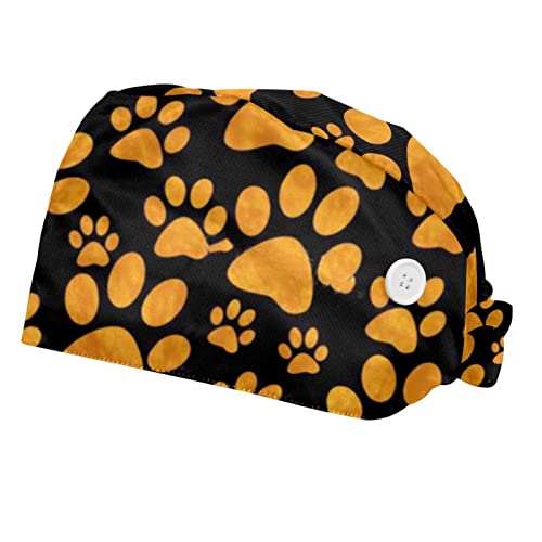 Chapeaux bouffants contre la sueur casquettes de travail ajustables 2 pièces