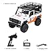 GoolRC MN99 RC Rock Crawler, 1:12 Scale Remote Control Car, 2.4GHz 4WD Off Road RC Truck, All Terrains Climbing Car, Electric Vehicle Toys Gifts for Adults (White)