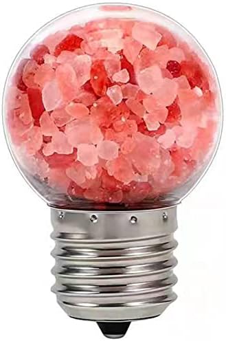 fuda lamp Himalayan Salt Lamp 5W S14 Led Night Light Bulbs 2300K E26 Medium Screw Base Non-Dimmable (1 Pack)