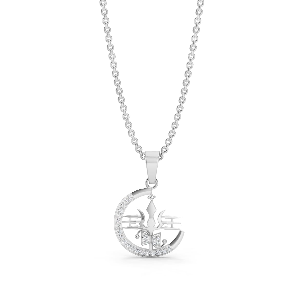 Miss Highness 925 Sterling Pure Silver Pendant for Men & Boys, Religious Pendants with Chain, Minimal Silver Jewellery, wi... - Review, Price and Buying Guide