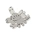IPOTCH 1pcs Clip Floral Cristalino Hebilla de Zapatos de Novia Ornamento para...