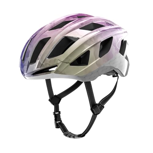 Casco de bicicleta unisex con ajuste regulable y diseño ventilado para ciclismo