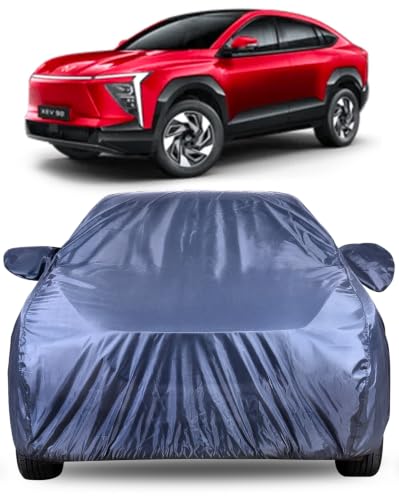 Image of Autofact Car Cover for XEV 9S | Water-Resistant Car Body Cover | All Weather Light-Weight Triple-Stitched Outdoor Shield with UV Protection, Dustproof & Heat-Resistant