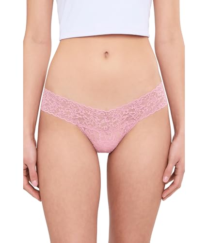 Image of hanky panky - Signature Lace Low Rise Thongs for Women | Lacy Lingerie Underwear | 3 or 5 pack