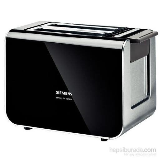 Siemens compacta de tostadora TT86103, acero inoxidable, 000